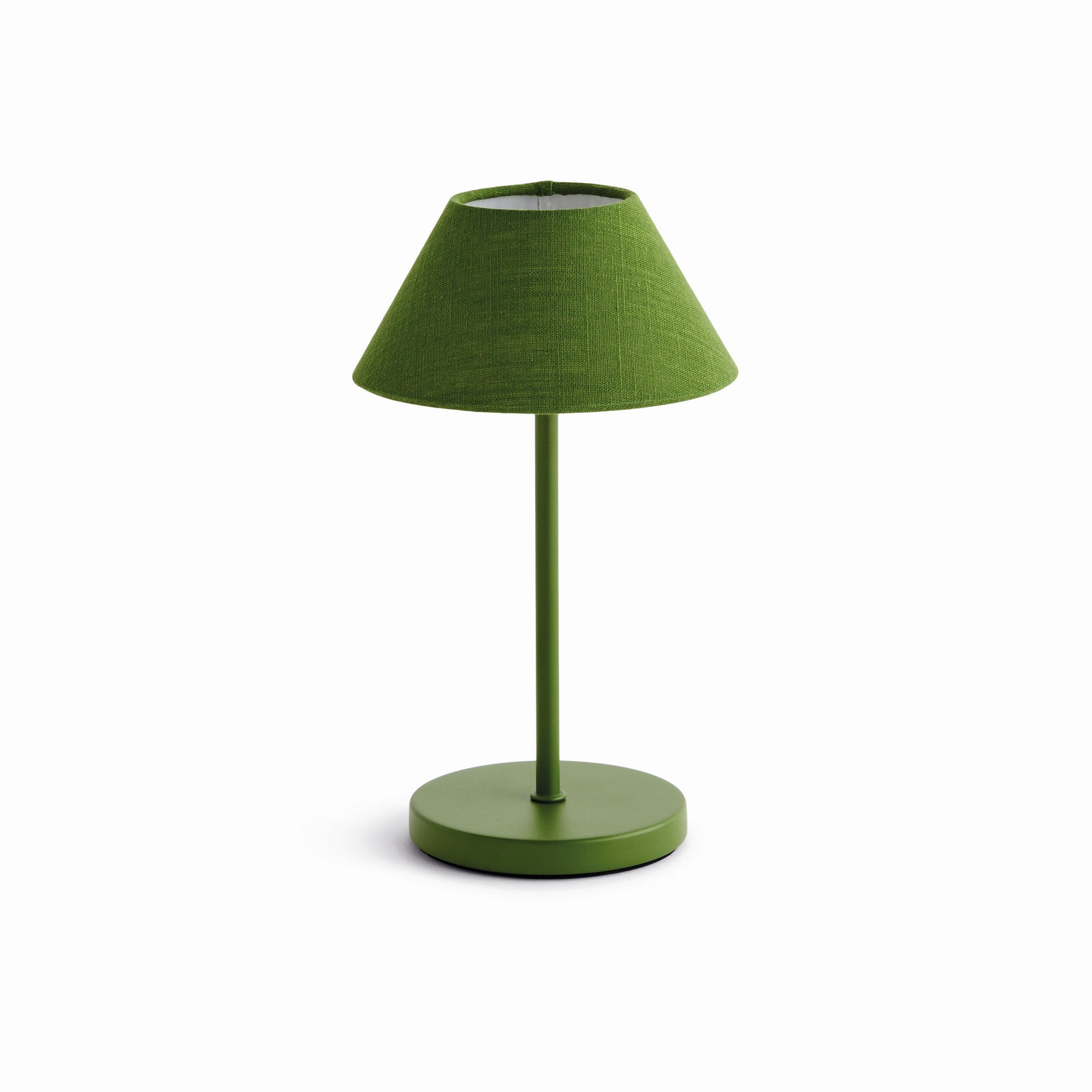 ALLUNA CORDLESS LED LAMP 10" - Dark Green