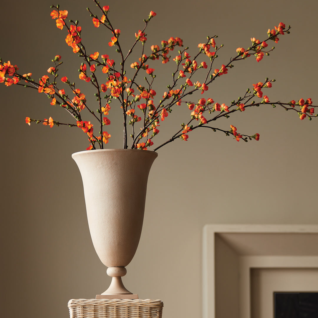 PIETRA FOOTED URN