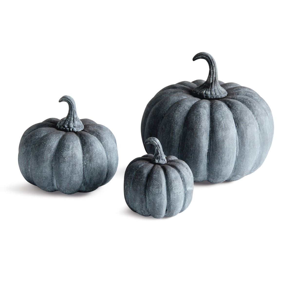 SCULPTED PUMPKINS ST/3 - Aged Zinc
