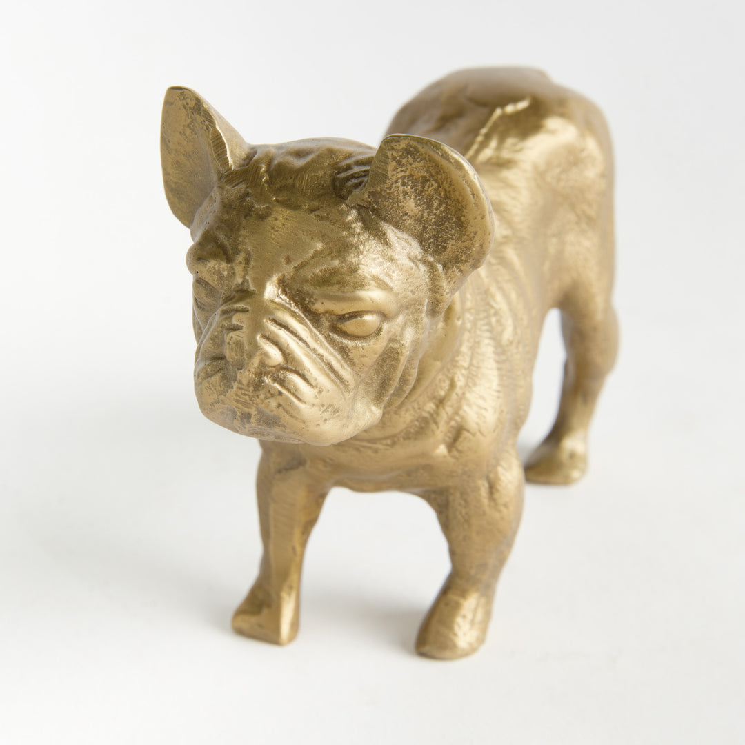 BULLDOG SCULPTURE - Gold