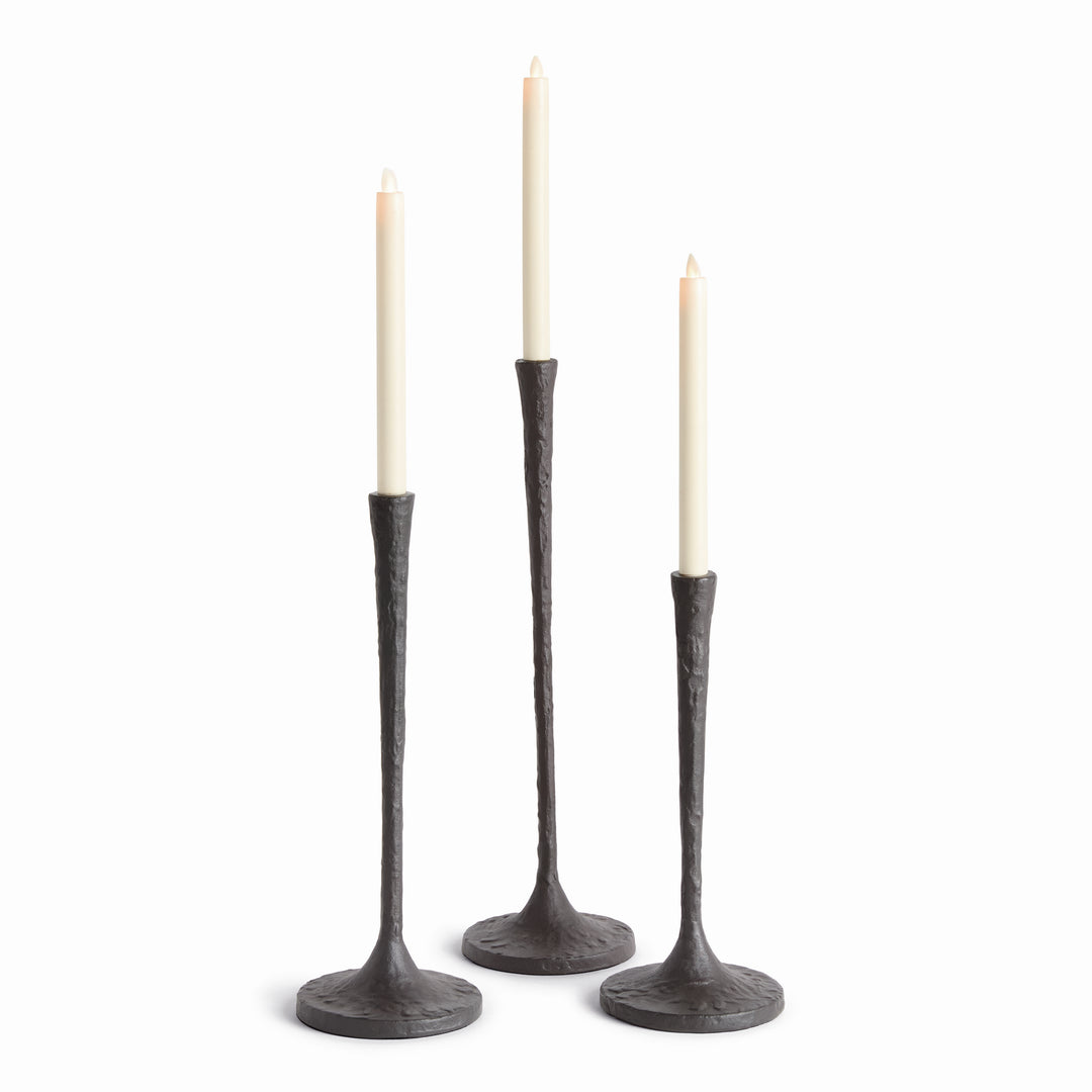 BURKE TAPER HOLDERS, SET OF 3 - Black Bronze