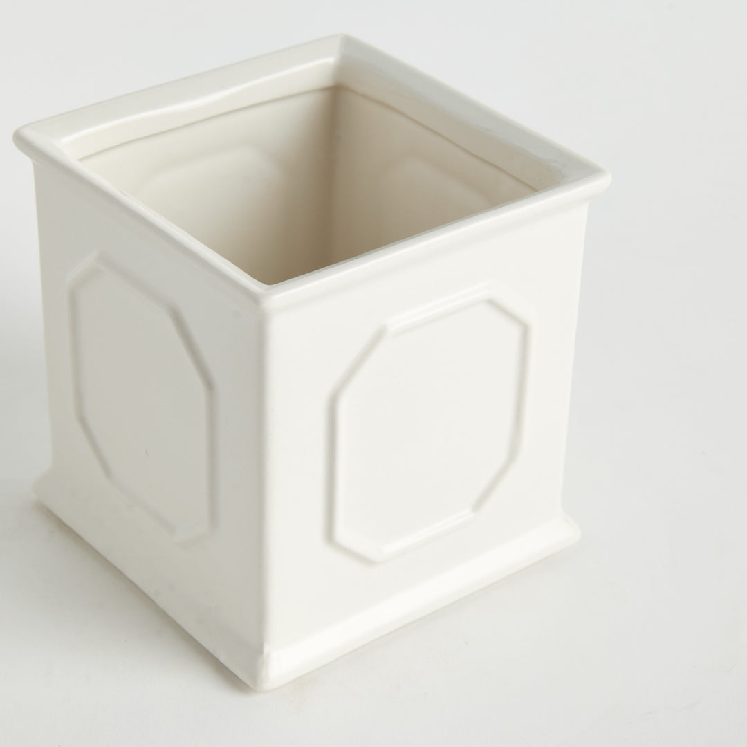 LETTIE SQUARE CACHEPOT SMALL