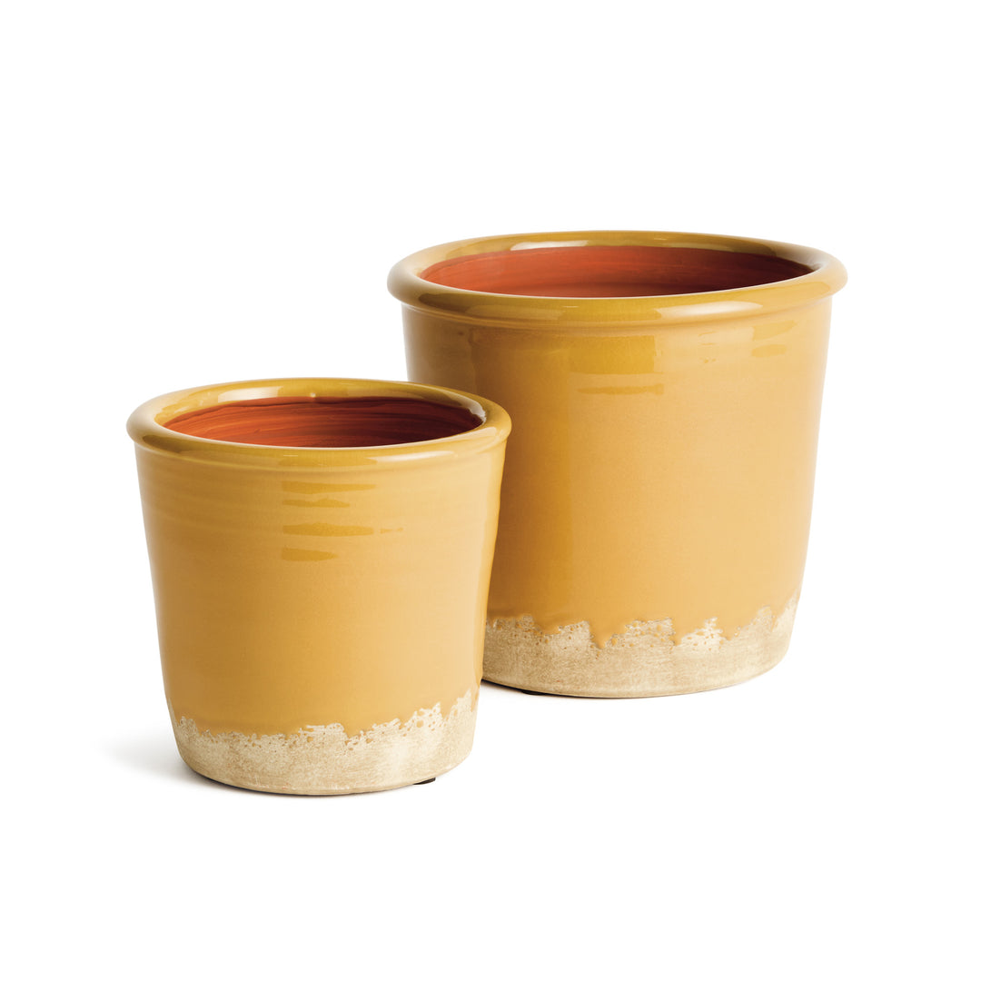 MAISHA POTS ST/2 - Ochre/Natural