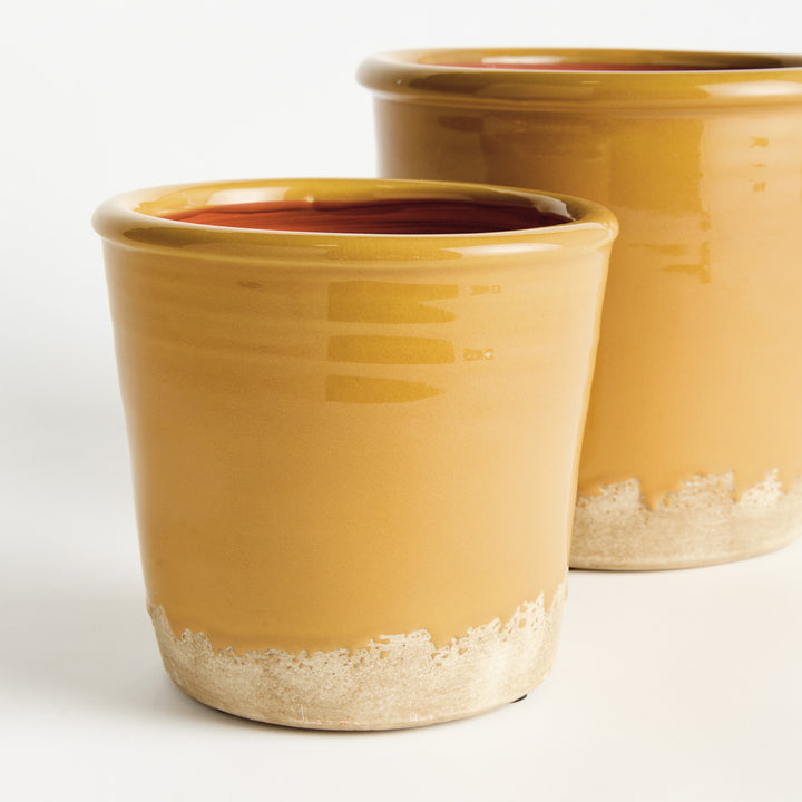 MAISHA POTS ST/2 - Ochre/Natural
