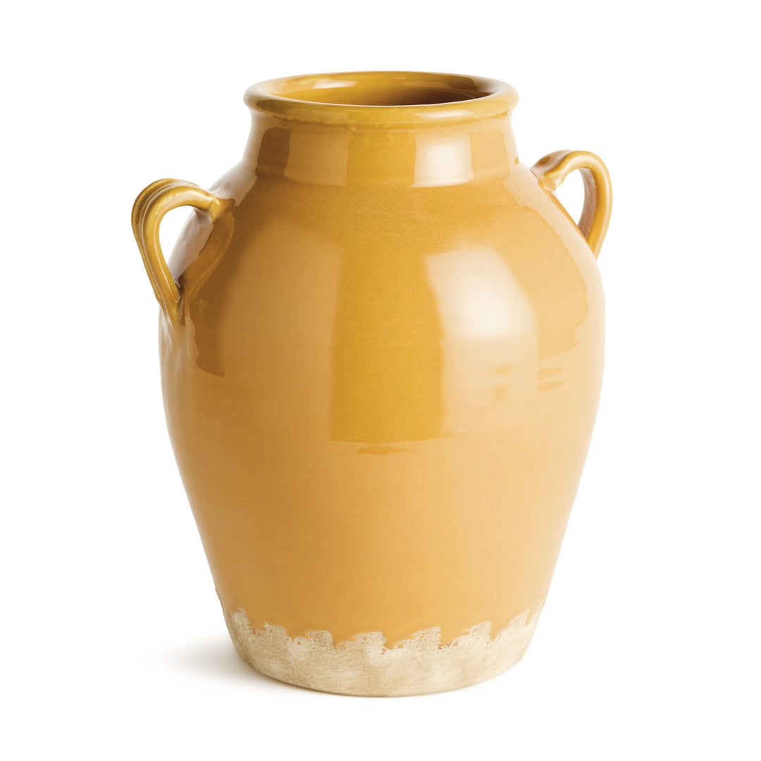 MAISHA VASE - Ochre/Natural