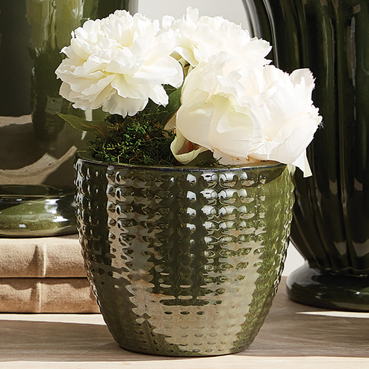 HAYDEN POTS, SET OF 3 - Green