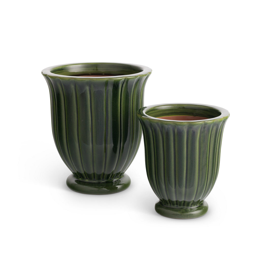 KATHRYN POTS, SET OF 2 - Green