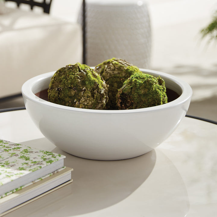 NAYA LOW BOWLS, SET OF 2 - White