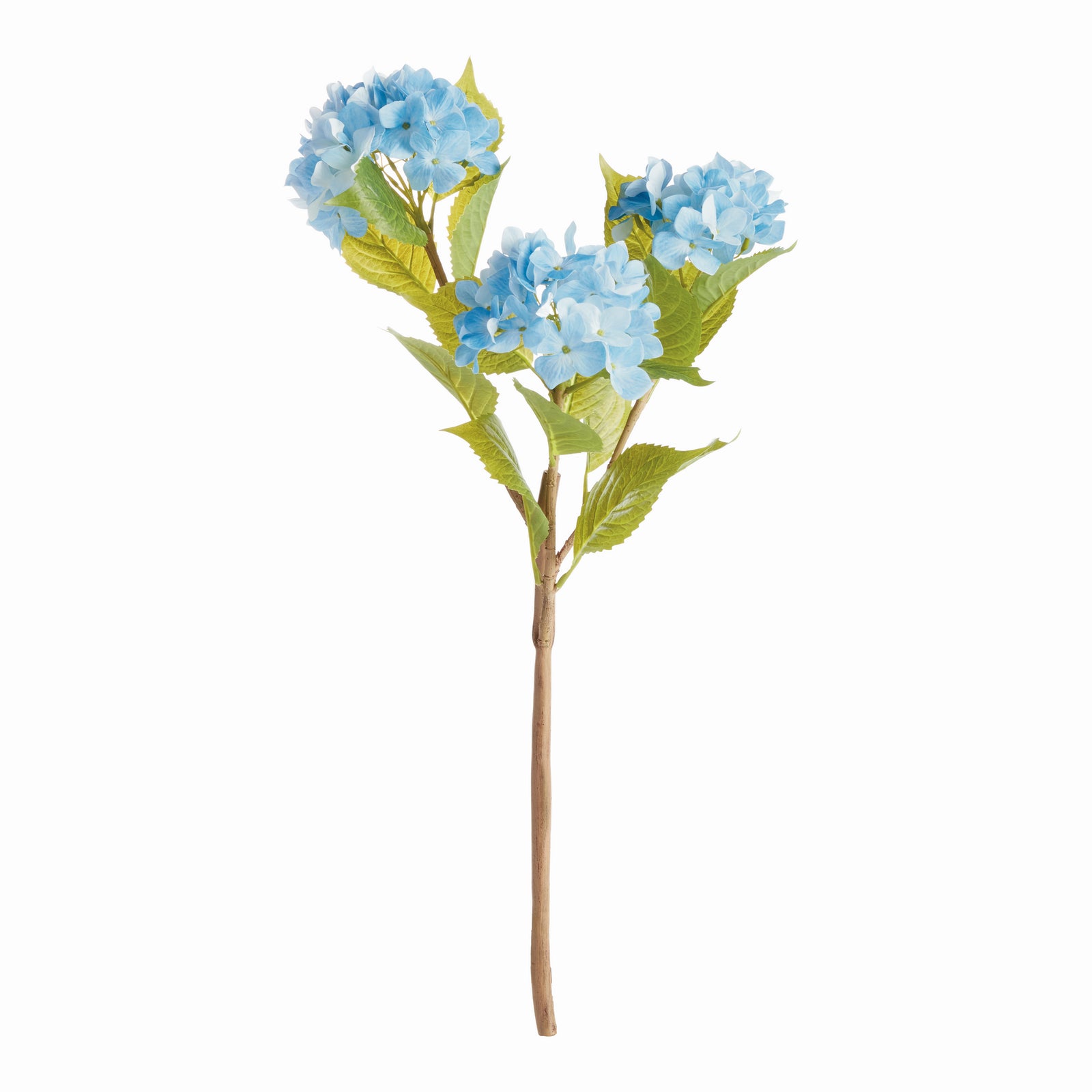 HYDRANGEA BRANCHES 31", SET OF 2 - Light Blue