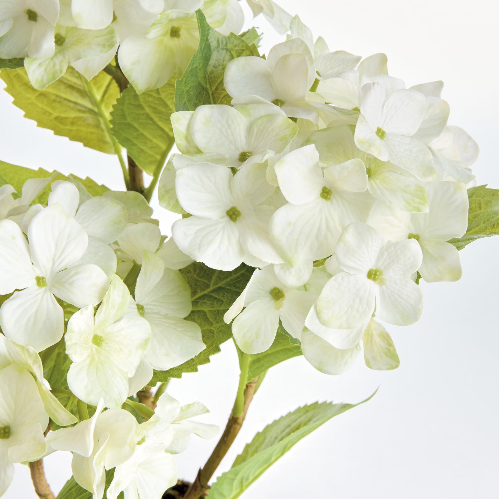 HYDRANGEA DROP-IN 18" - White