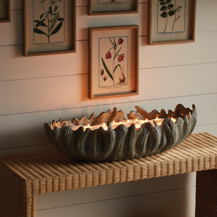 WINSLOW DECORATIVE OVAL BOWL