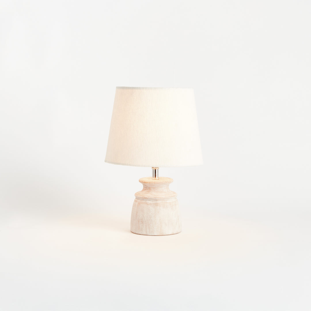 BENJI LAMP - Whitewash