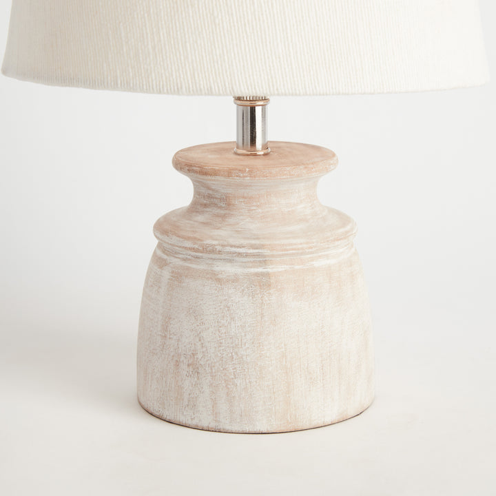 BENJI LAMP - Whitewash