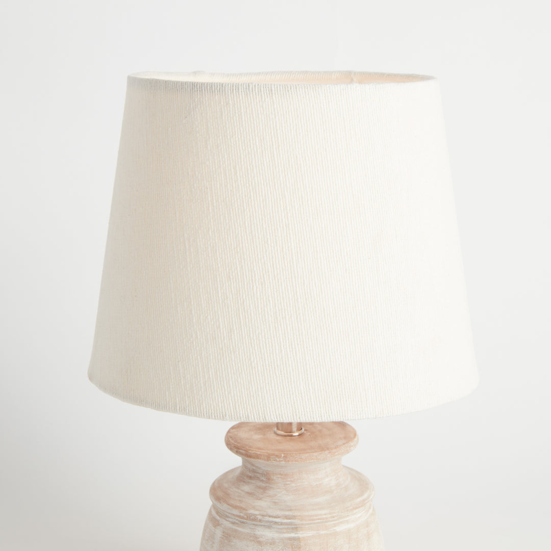 BENJI LAMP - Whitewash