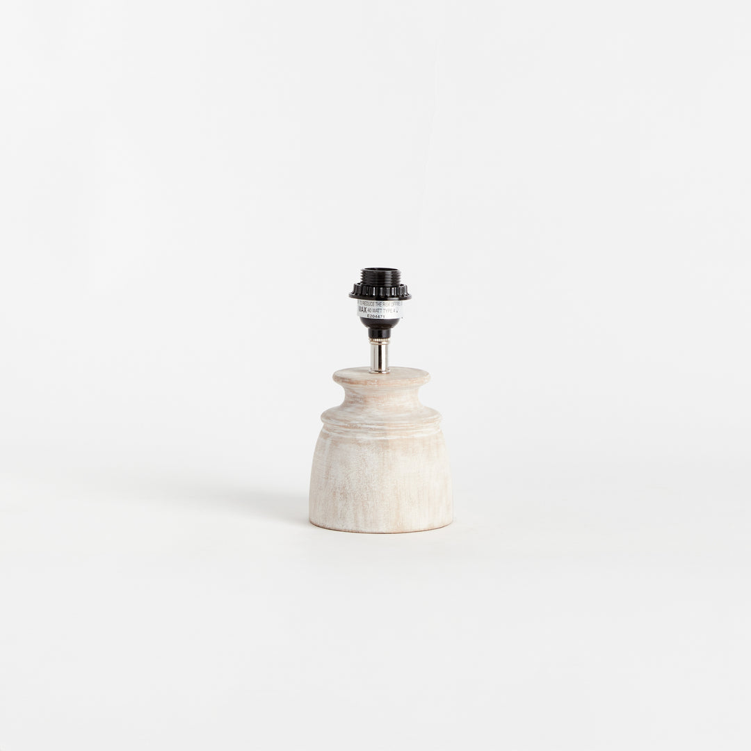 BENJI LAMP - Whitewash