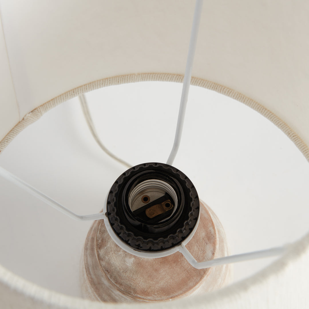 BENJI LAMP - Whitewash