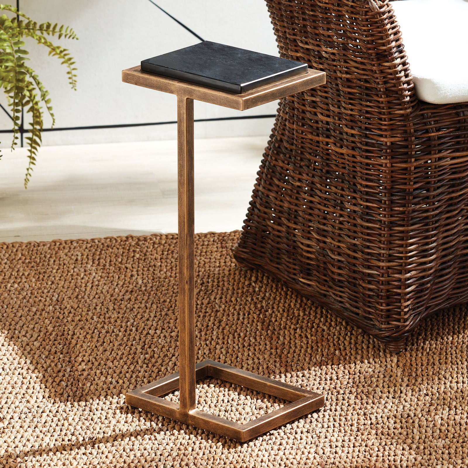 Winston Accent Table, Black