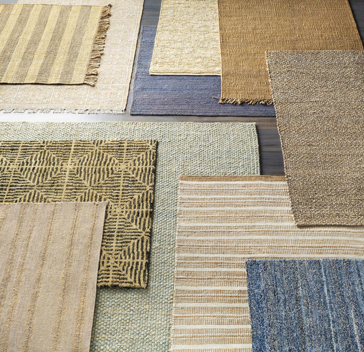 Glover Bleached Braided Jute Carpet