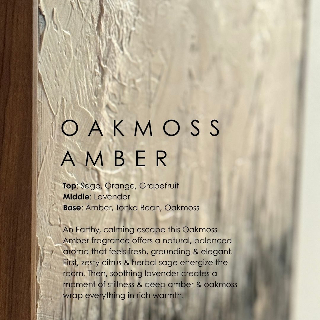 Oakmoss Amber Car Diffuser