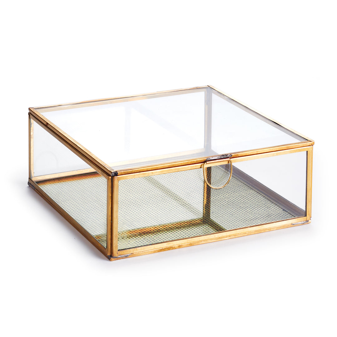 ARWEN DISPLAY BOX LARGE - Antique Brass