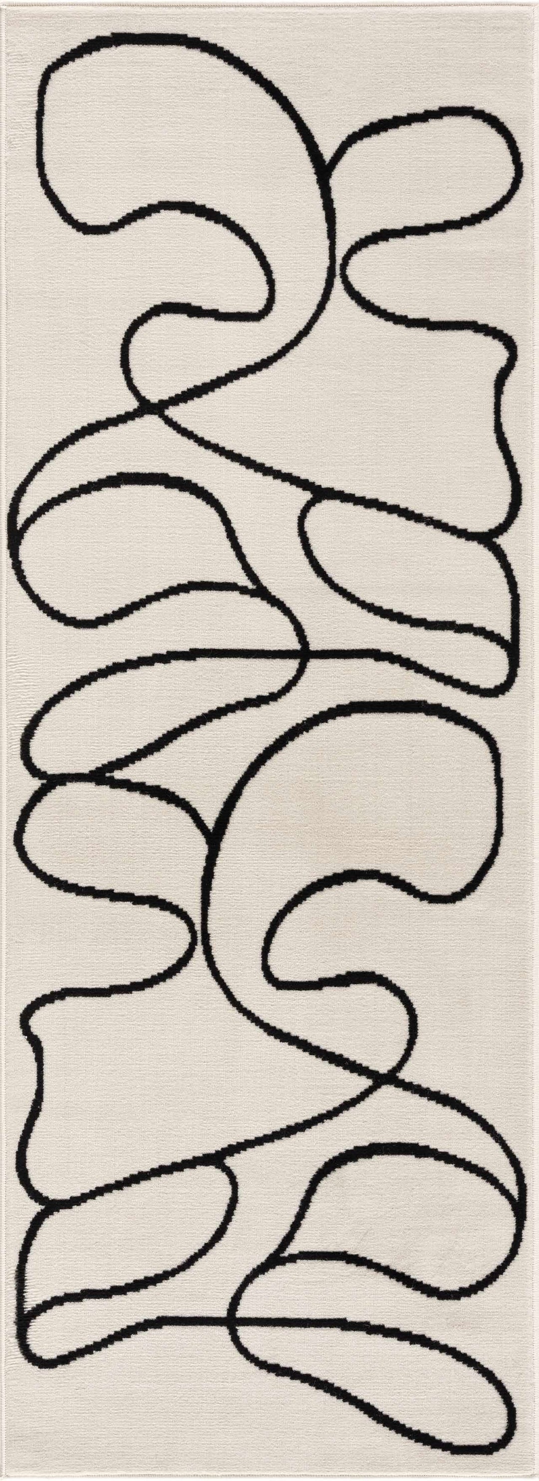 Eilir Modern Low Profile Boho Rug