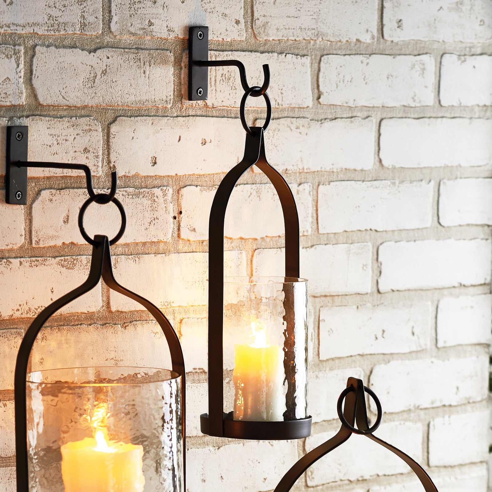 STEEPLE LANTERN 12" - Black / Bronze