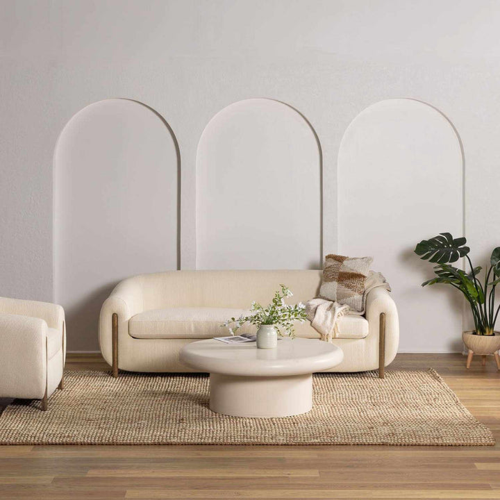 Ambel Tan&Brown Jute Rug