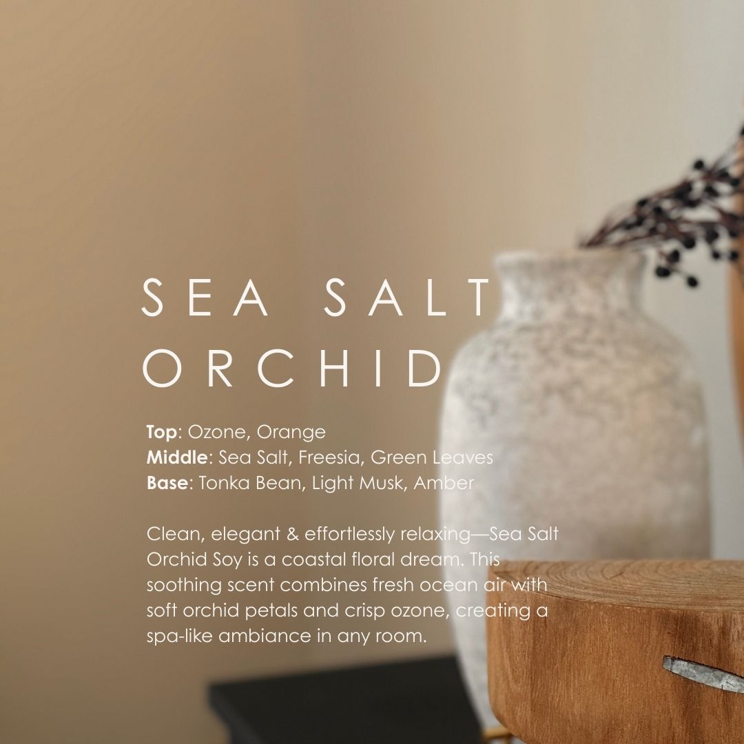 Sea Salt Orchid Car Diffuser
