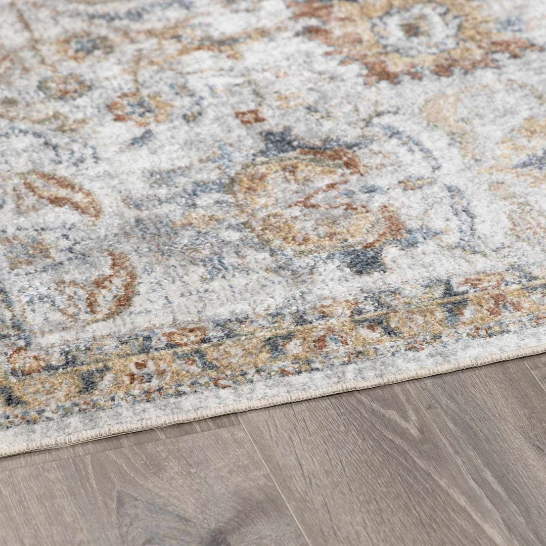Dion Washable Floral Rug