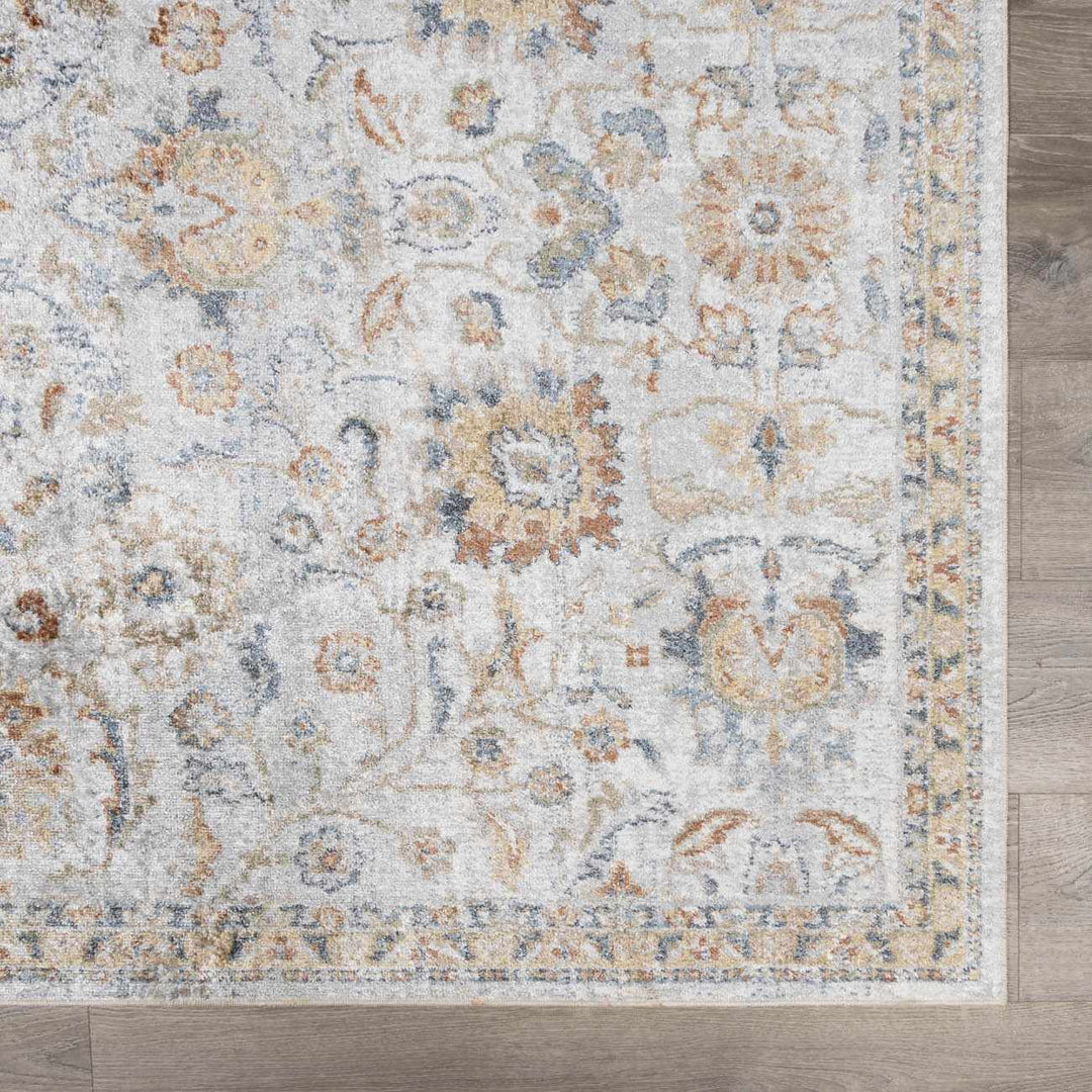 Dion Washable Floral Rug