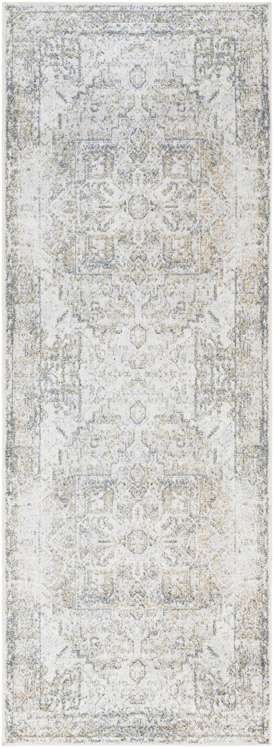 Hera Olive Boutique Washable Rug