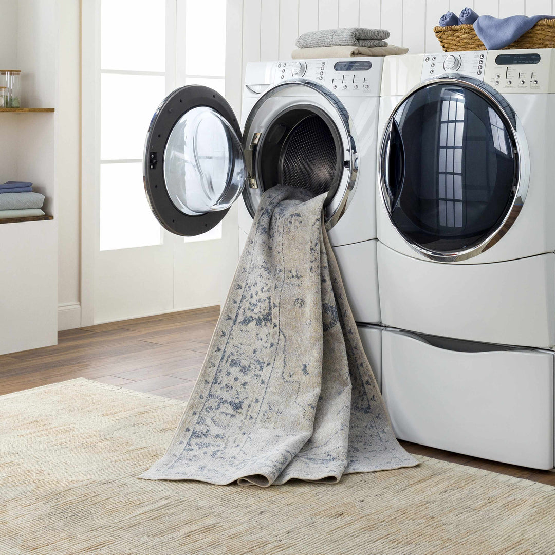 Rudo Flat Pile Washable Rug