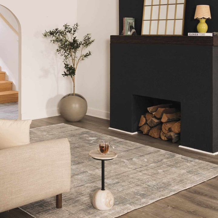 Salgareda Olive Rattan Table Lamp