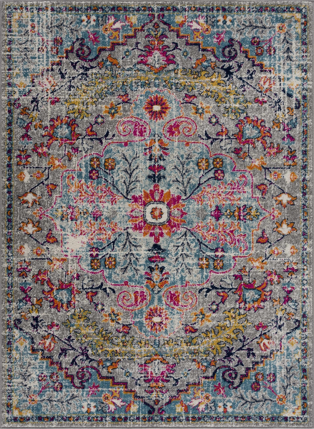 Delanson Colorful Area Rug
