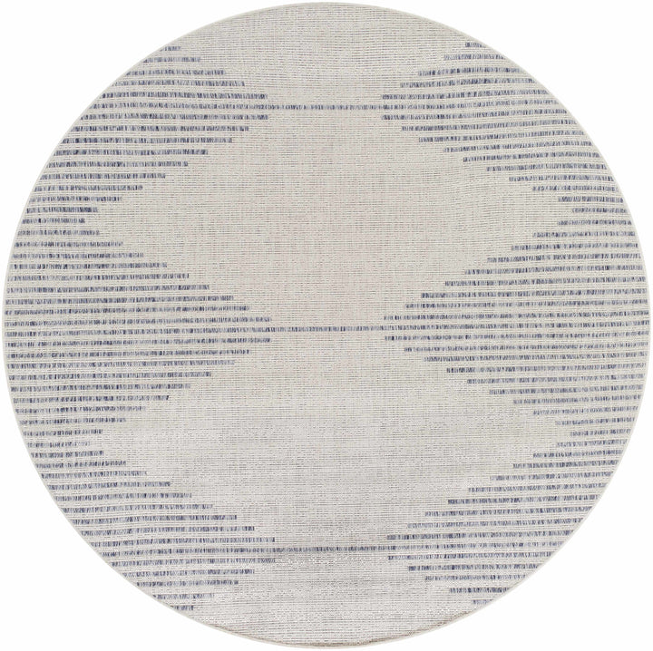 Stephan Gray & Blue Outdoor Rug