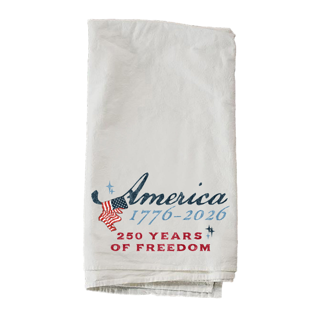 America 1776-2026 Heritage Towel