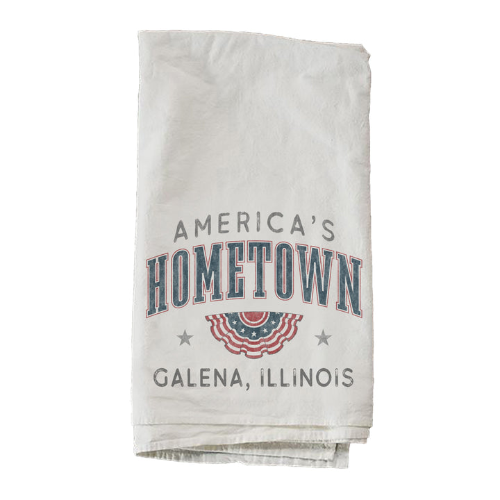 America's Hometown Personalized Towel