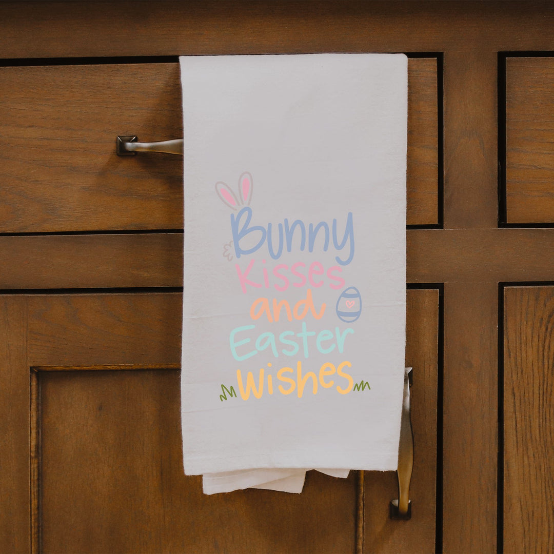 Bunny Kisses Easter Wishes By Brooke Nicole Designs Towel