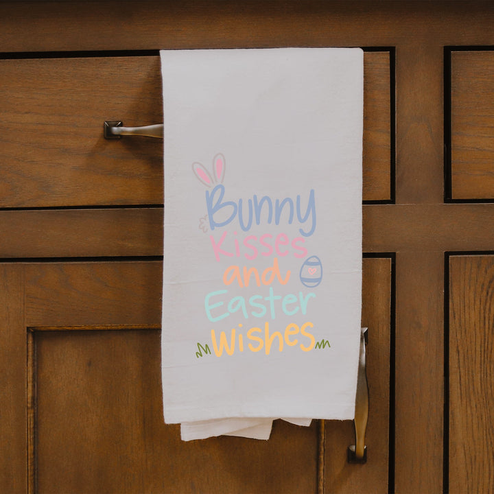 Bunny Kisses Easter Wishes By Brooke Nicole Designs Towel