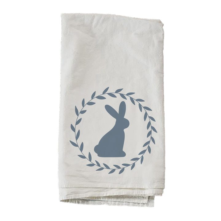 Bunny Silhouette By Brooke Nicole Designs Towel