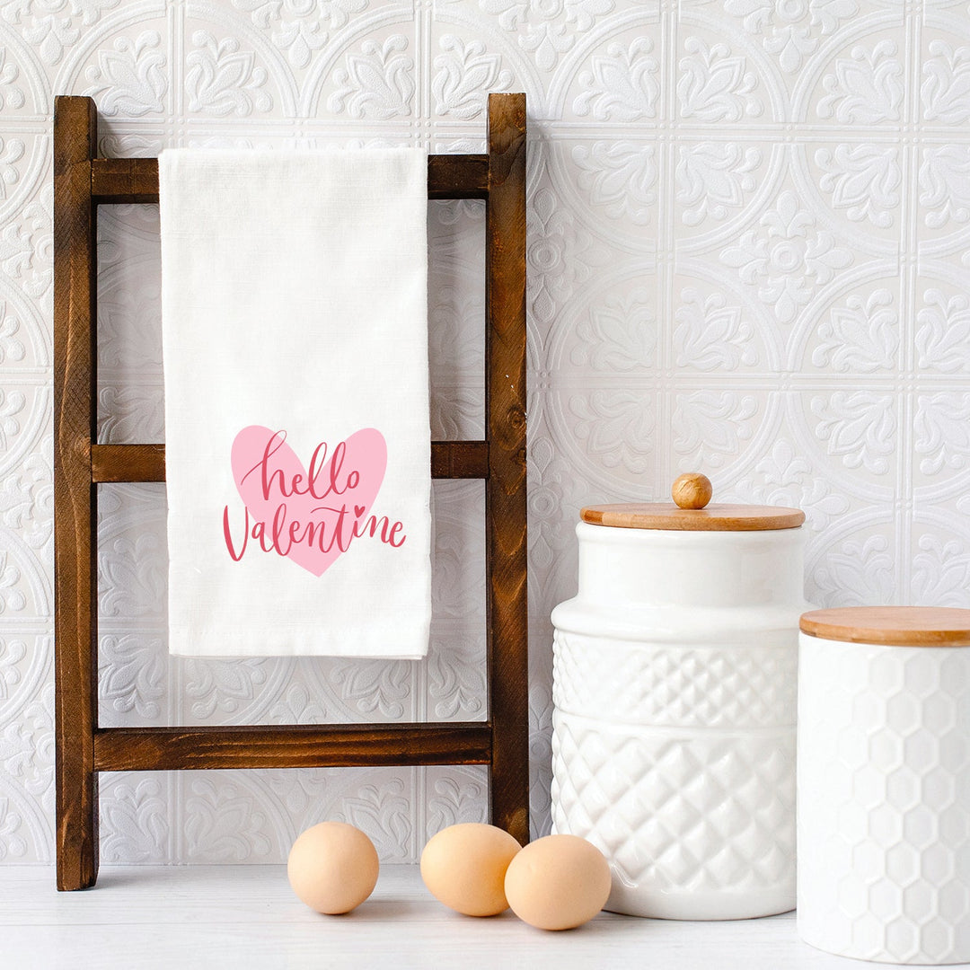 Hello Valentine By Brooke Nicole Designs Towel