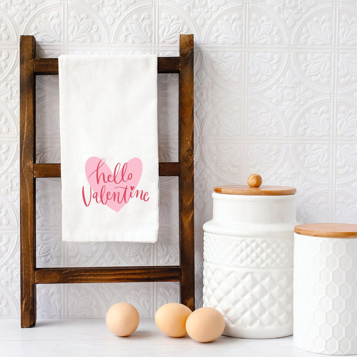 Hello Valentine By Brooke Nicole Designs Towel