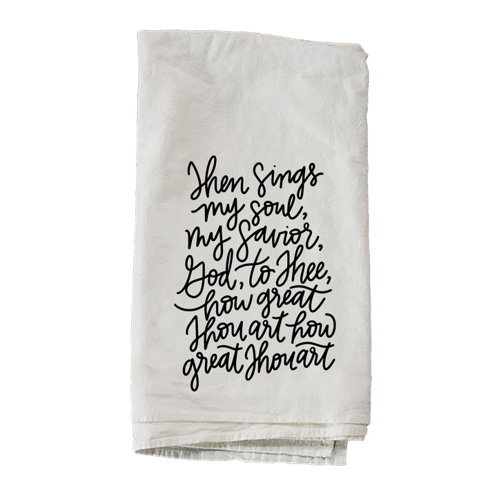 How Great Thou Art By Brooke Nicole Designs Towel