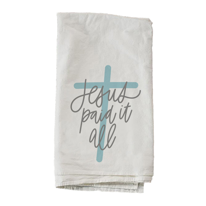 Jesus Paid It All By Brooke Nicole Designs Towel