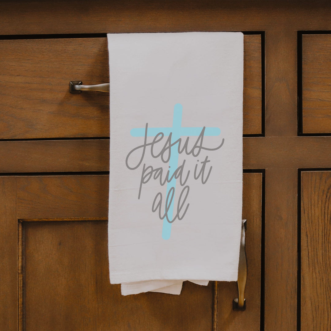 Jesus Paid It All By Brooke Nicole Designs Towel