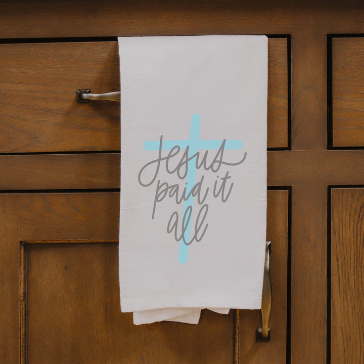 Jesus Paid It All By Brooke Nicole Designs Towel