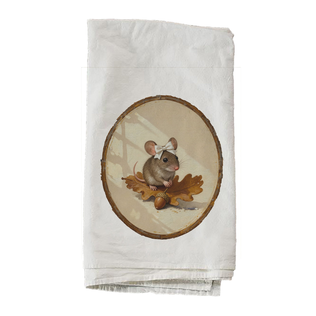 Mouse On Leaf Towel