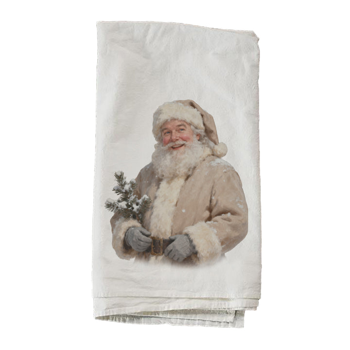 Saint Nick In White Towel