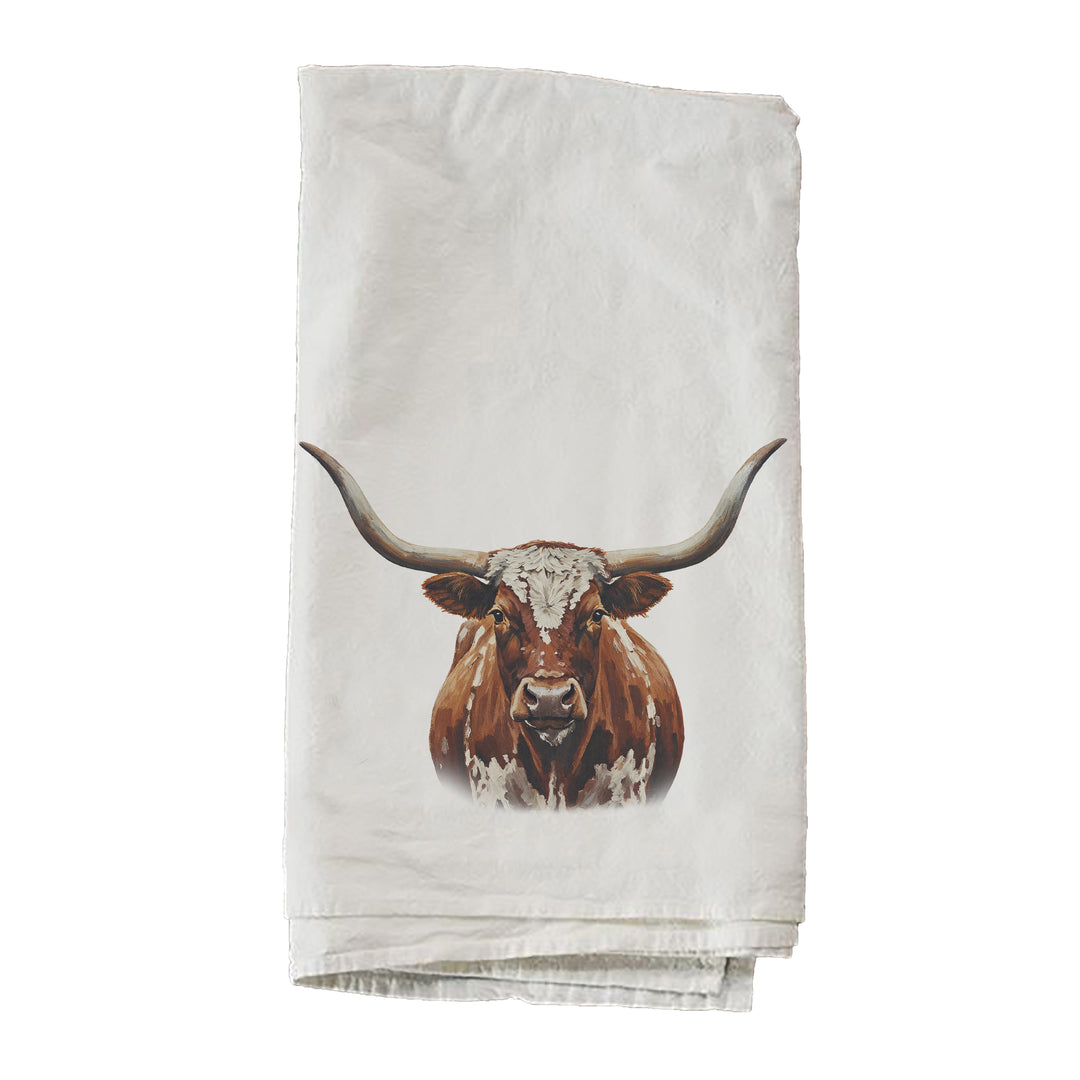 Single Longhorn Towel