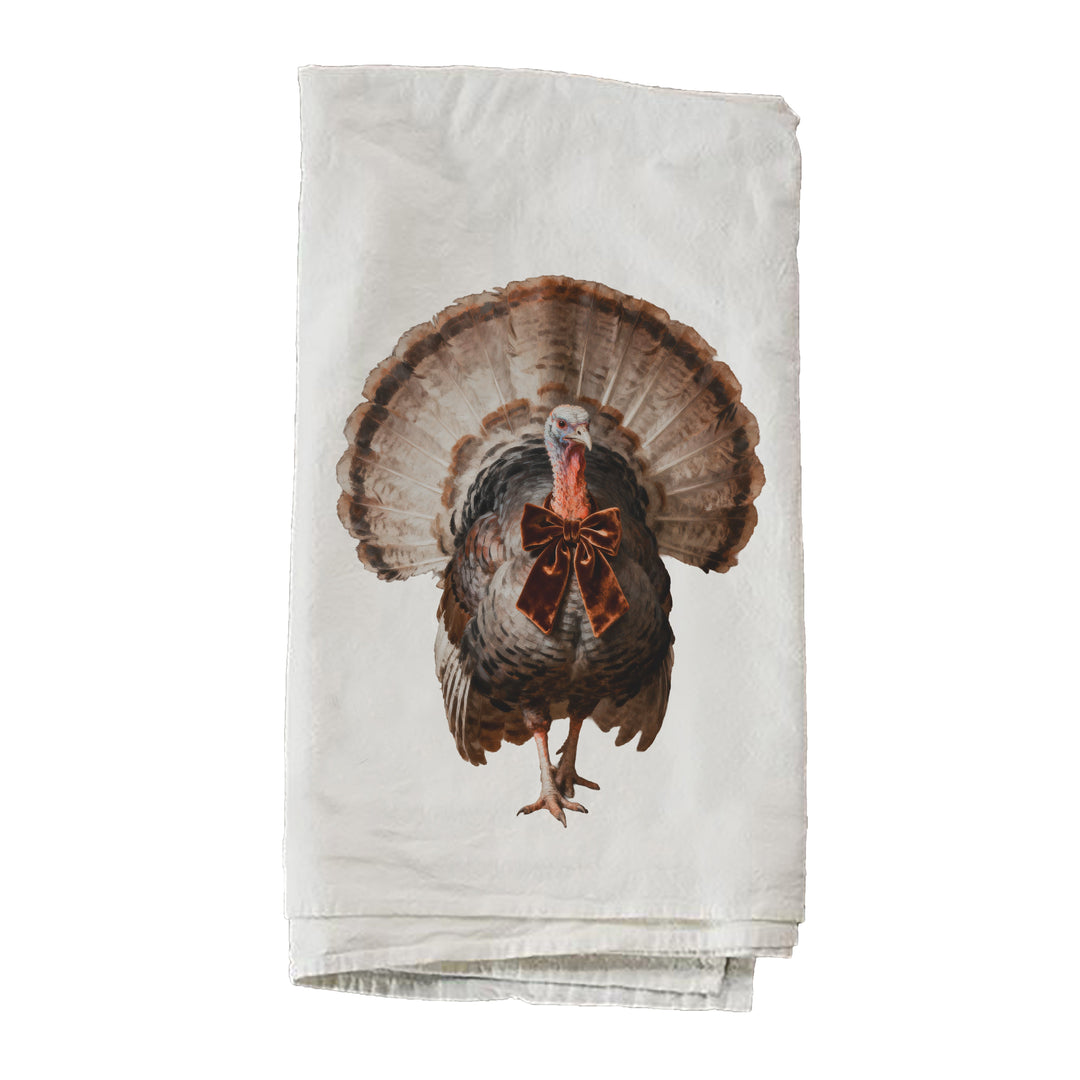 Turkey Velvet Bow Towel